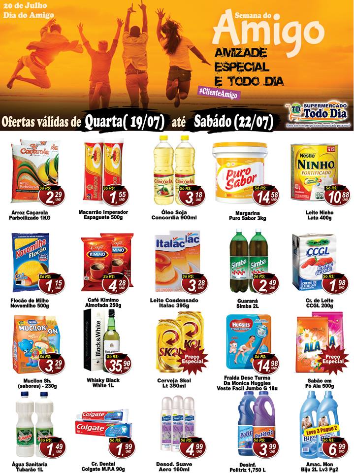 Ofertas válidas do dia 20/07 até - Planos Supermercados